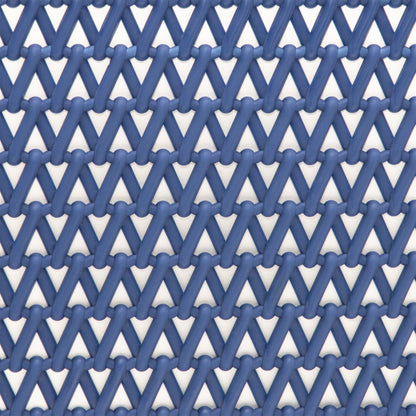 Life Story Lightweight Heavy Duty Storage Woven Basket 4 Quarts, Blue (14 Pack)