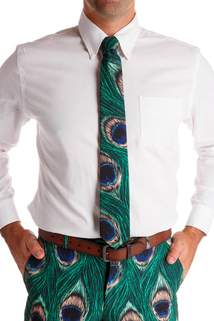 The Peacock Player | New Years Eve Party Tie