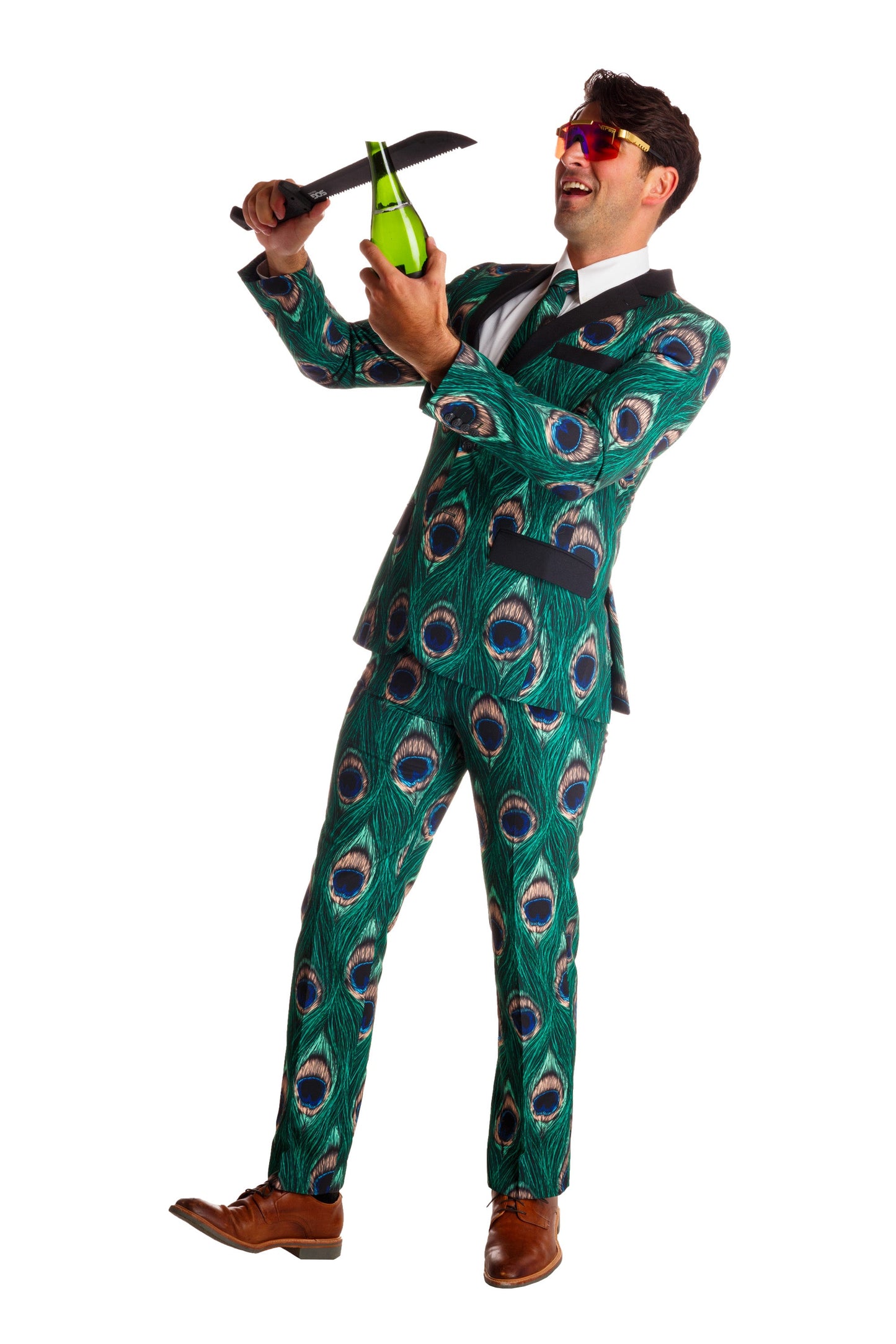 The Peacock Player | New Years Eve Party Suit