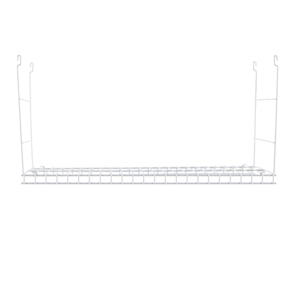 Rubbermaid 24" Universal Closet Steel Wire Added Storage Hanging Shelf (2 Pack)