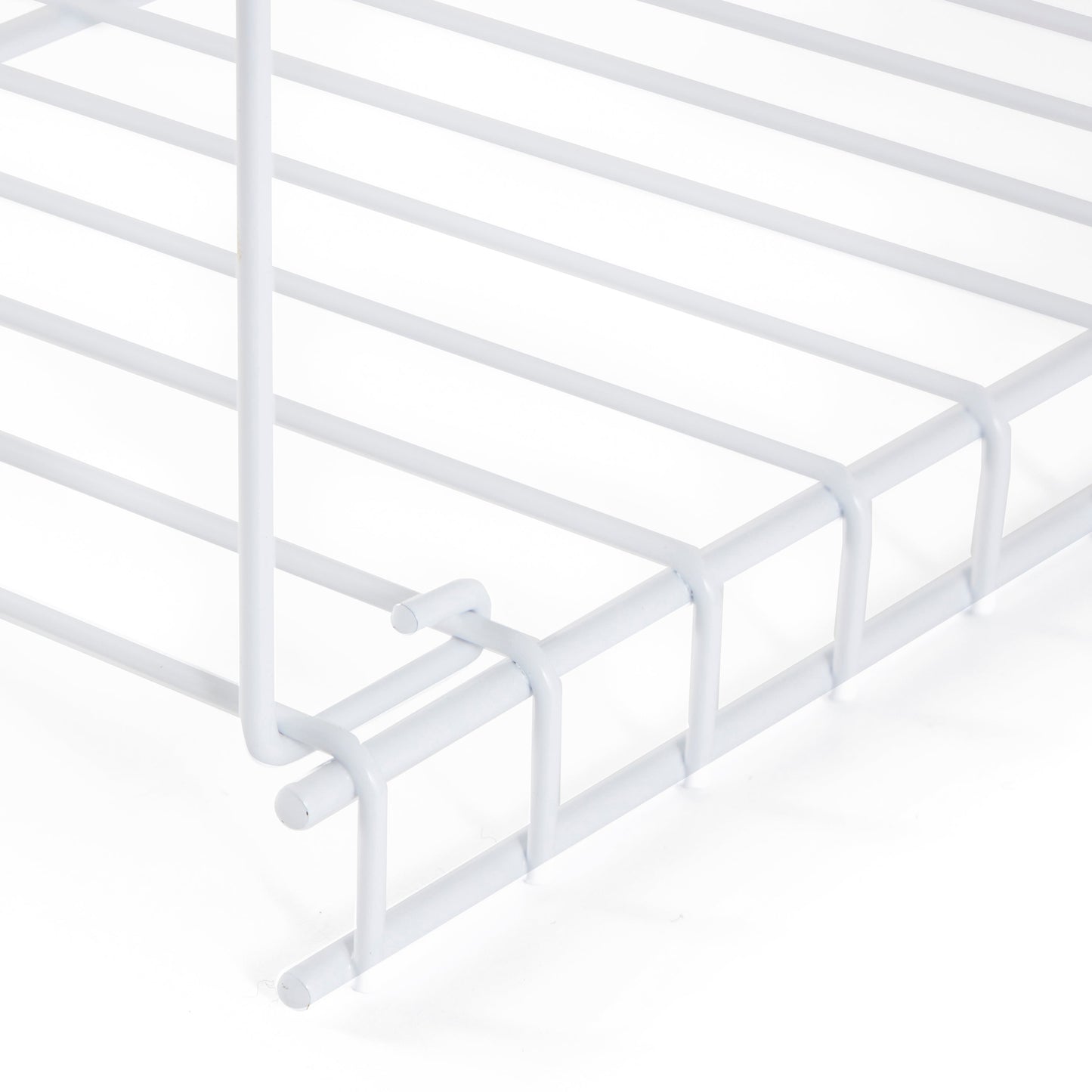 Rubbermaid 24" Universal Closet Steel Wire Added Storage Hanging Shelf (2 Pack)