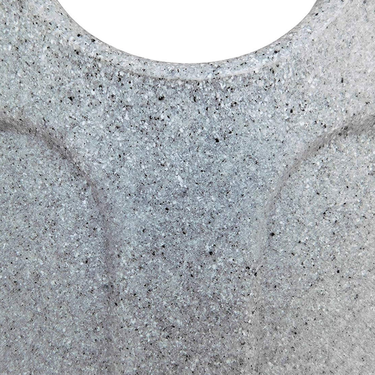 FCMP Outdoor Catalina 45 Gallon Water Outdoor Rain Catcher Barrel, Light Granite