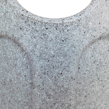 FCMP Outdoor Catalina 45 Gallon Water Outdoor Rain Catcher Barrel, Light Granite