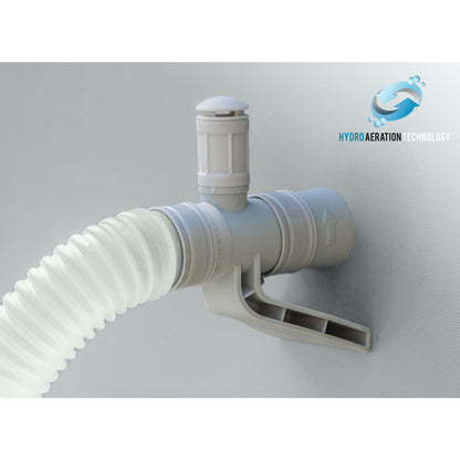 Intex 15’ x 42” Prism Frame Above Ground Swimming Pool Set and Pool Filter Pump