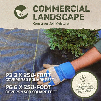 DeWitt P3 3’x250’ 5 Oz & P6 6’x250’ 5 Oz Pro 5 Landscape Weed Block Fabric Rolls