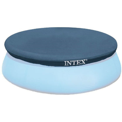 Intex Steel Frame Above Ground Pool Ladder & Intex 15 Ft Above Ground Pool Cover