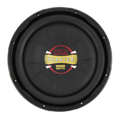 Boss Audio 12 Inch 1000 Watt Max Car Audio Shallow Mount Stereo Subwoofer | D12F