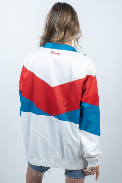 The Gust Buster | Retro USA Shinesty Windbreaker