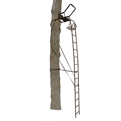 Big Game Warrior DXT 17 Foot 1 Person Deer Hunting Ladder Climbing Tree Stand