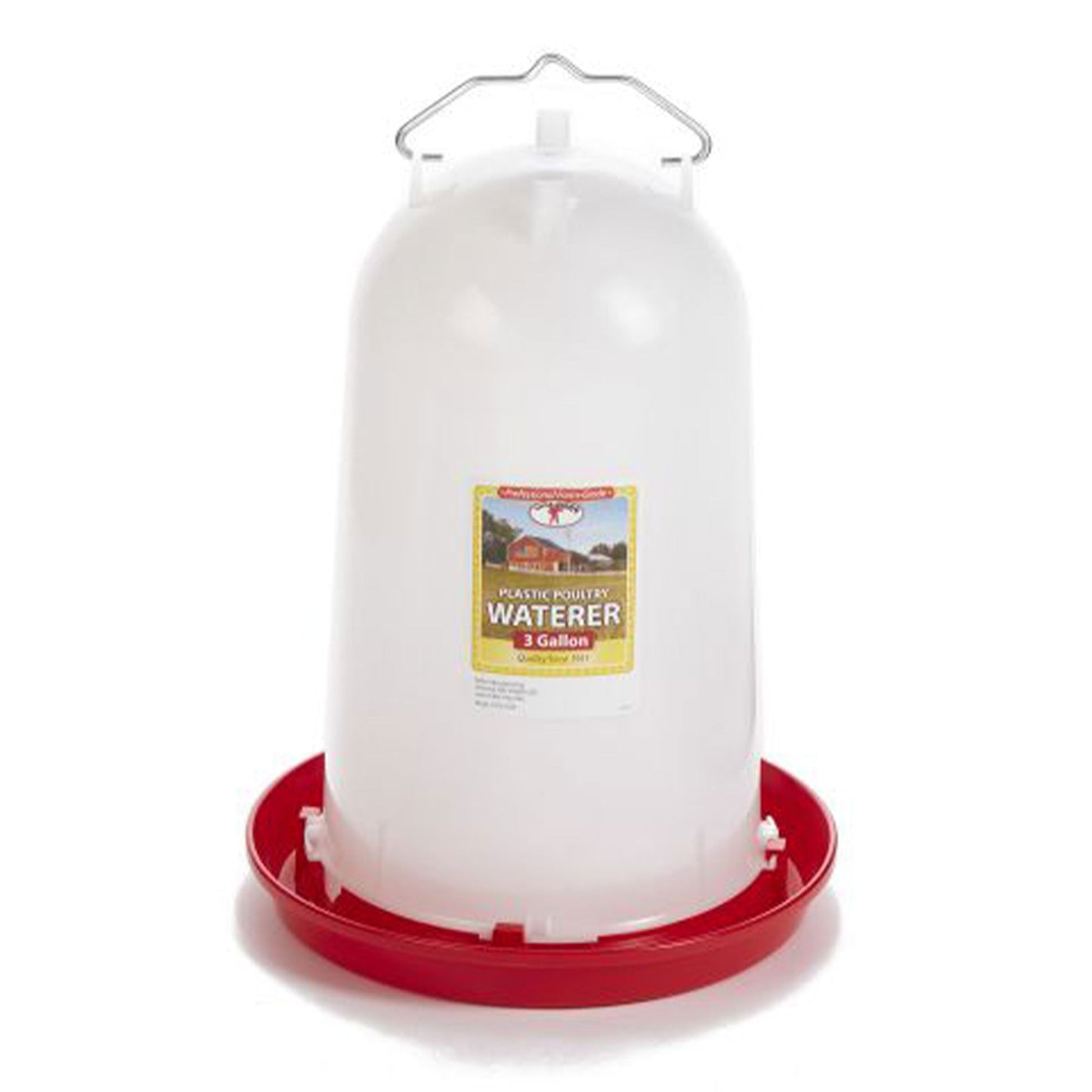 Little Giant 3-Gallon Heavy-Duty Plastic Gravity Fed Poultry Waterer