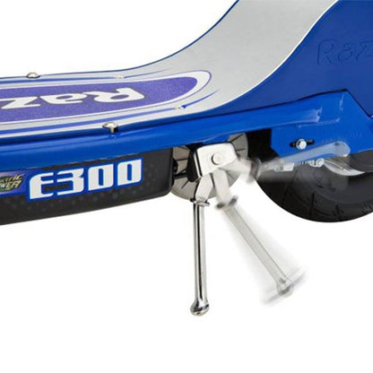 Razor E300 Adult RideOn 24V High-Torque Motorized Electric Powered Scooter, Blue