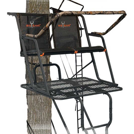 Big Game Spector XT 17 Foot 2 Person Deer Hunting Ladder Climbing Tree Stand