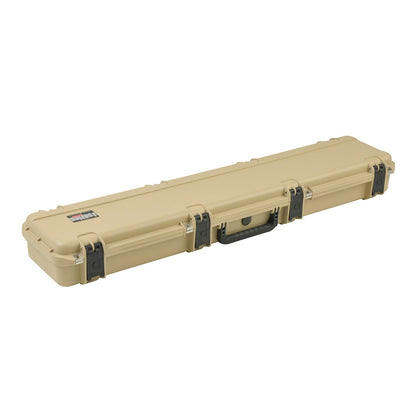 SKB Cases iSeries 4909 Hard Exterior Waterproof Utility Single Rifle Case, Tan