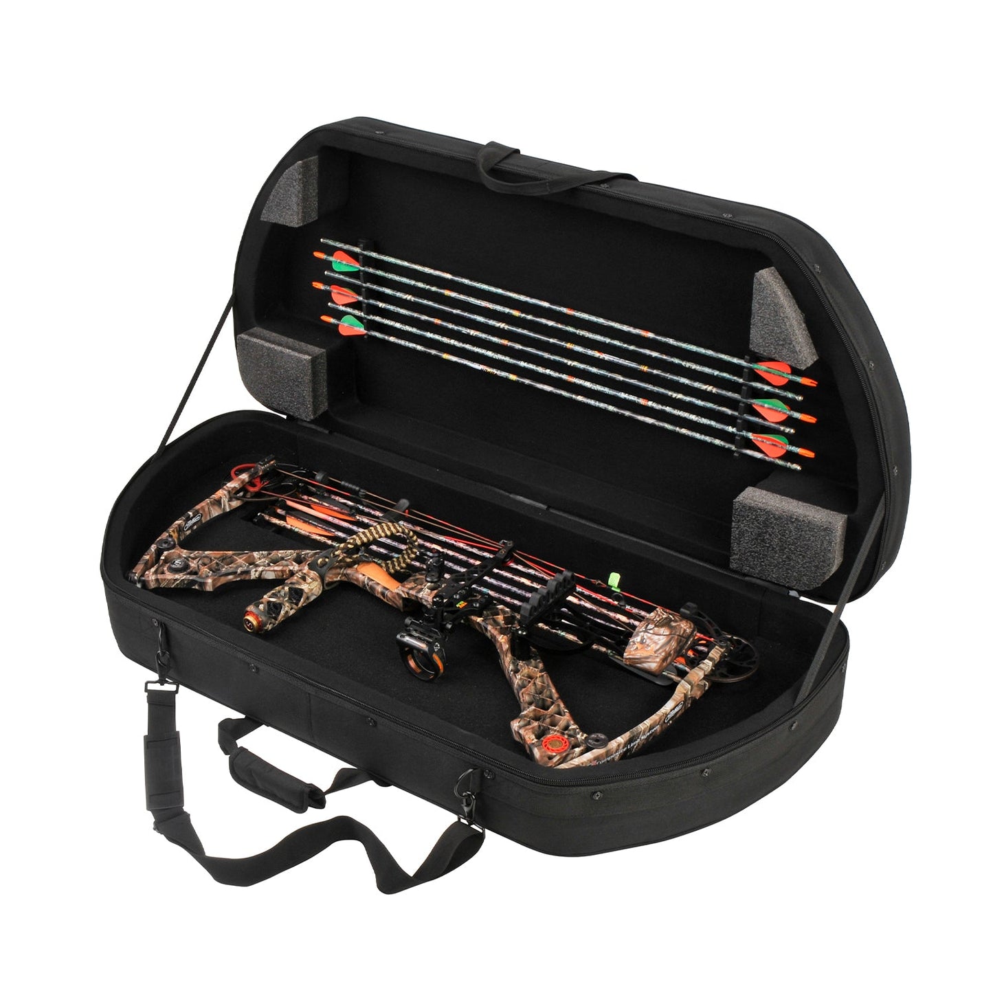 SKB Cases 2SKB-SC4120 Nylon Exterior Waterproof Hybrid Bow Utility Case, Black