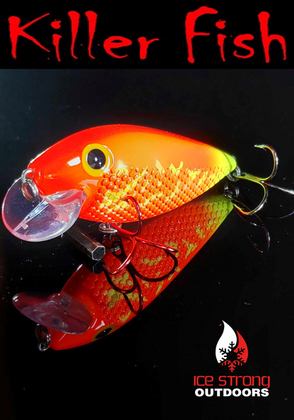 NEW!!!  Killer Fish - Rattling Shallow Diver UV