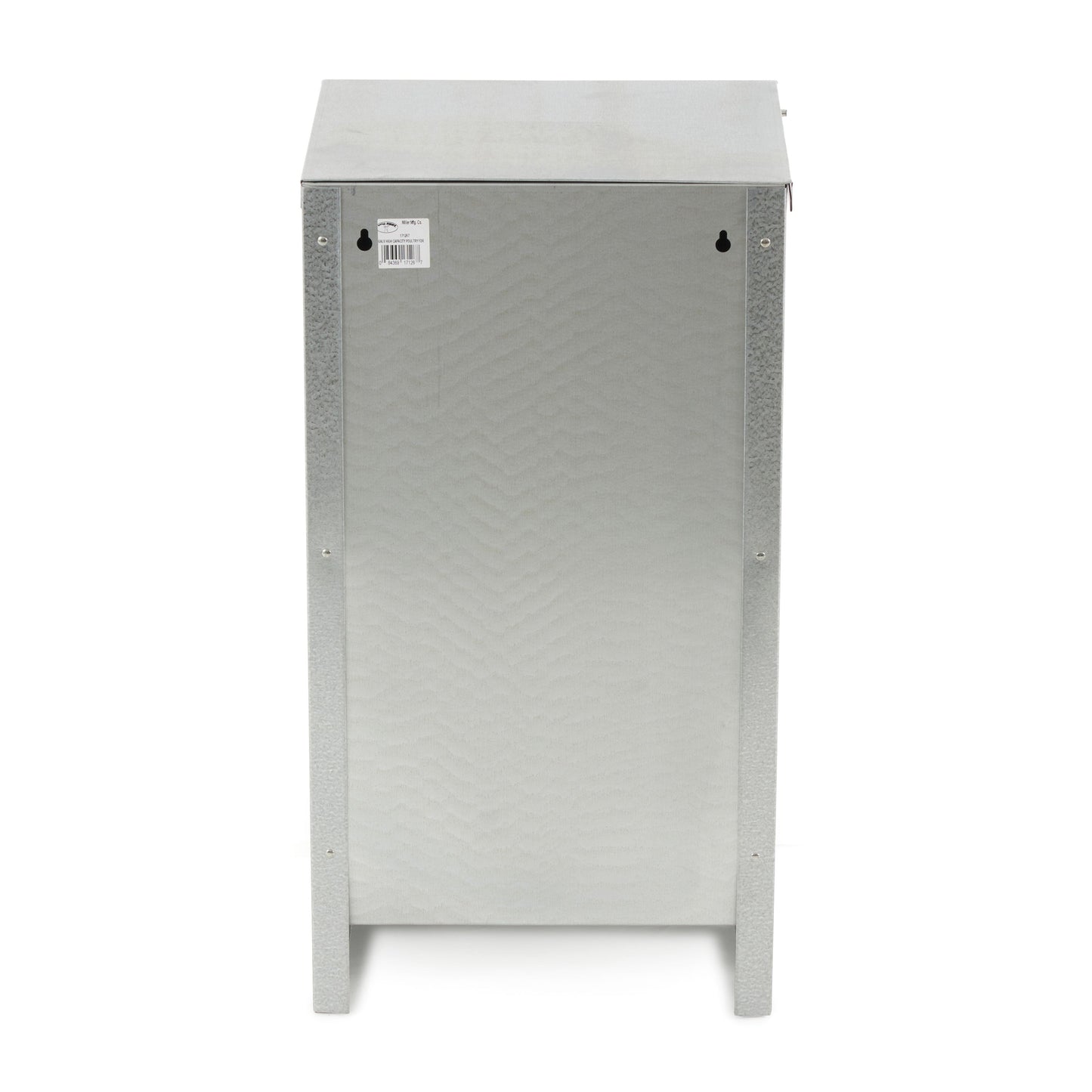 Little Giant 25 lb Large High Capacity Galvanized Steel Poultry Feeder w/Grid