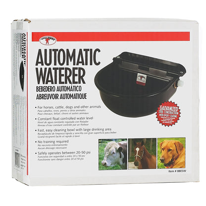 Little Giant 88ESW Epoxy-Coated Steel All Purpose Automatic Stock Waterer, Black
