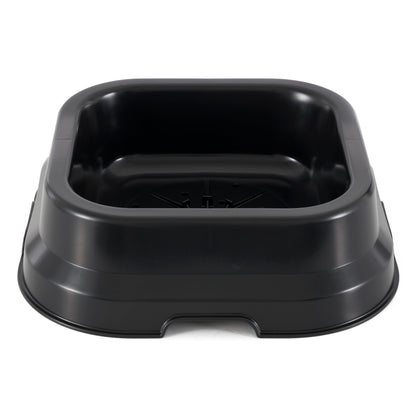 Little Giant MP10BLACK Salt Lick and Mineral Block 10 Quart Plastic Pan, Black