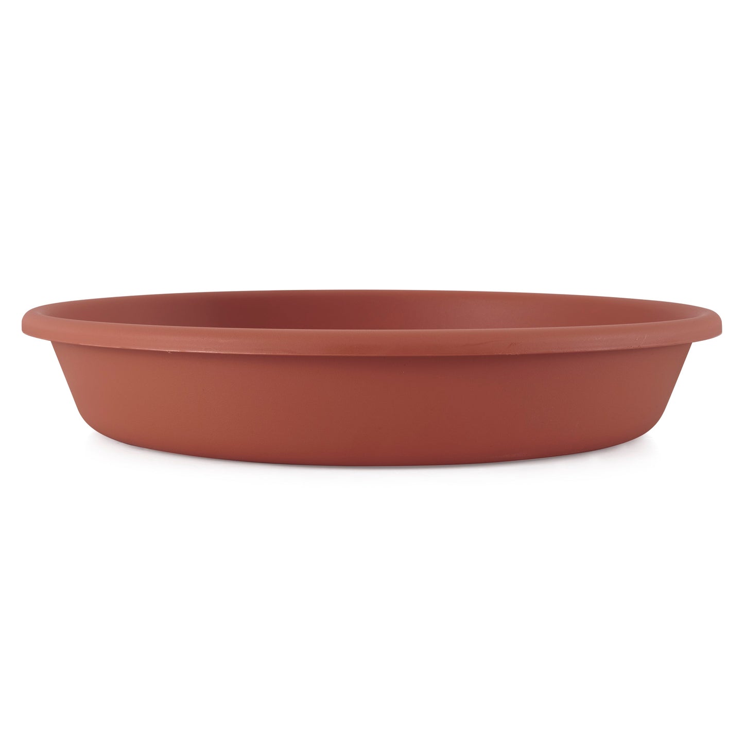 The HC Companies 21 Inch Planter Saucer for Classic Pot Containers, Clay Color
