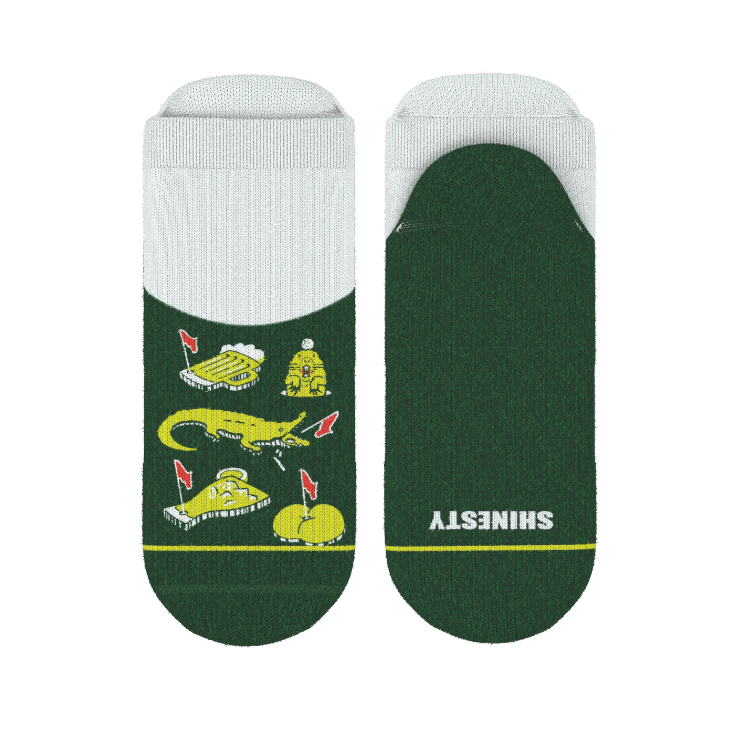 The 19th Hole | Golf Tournament Holes Heel Hammock™ Ankle Socks