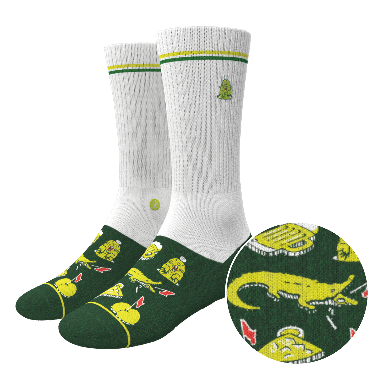 The 19th Hole | Golf Tournament Holes Heel Hammock™ Crew Socks