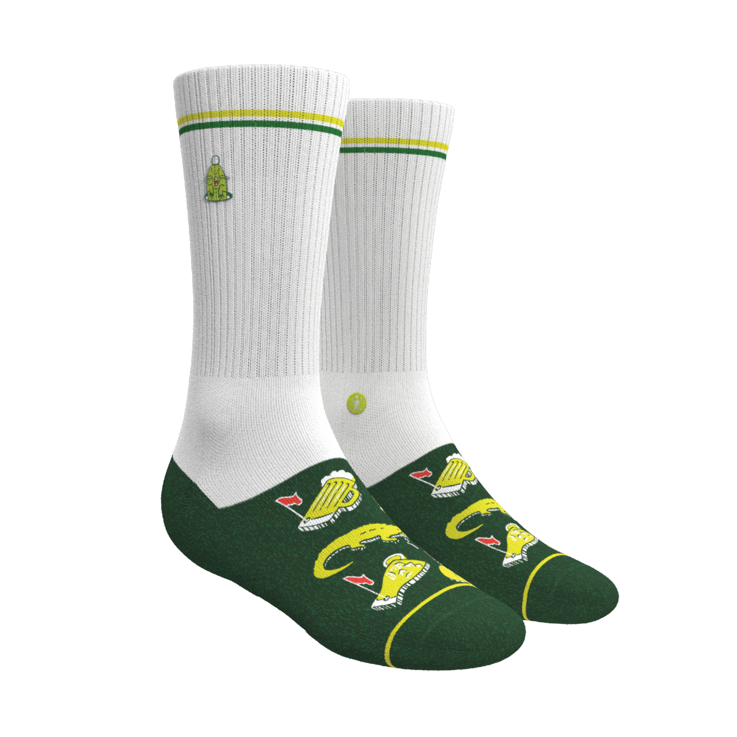 The 19th Hole | Golf Tournament Holes Heel Hammock™ Crew Socks