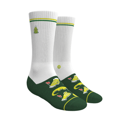 The 19th Hole | Golf Tournament Holes Heel Hammock™ Crew Socks