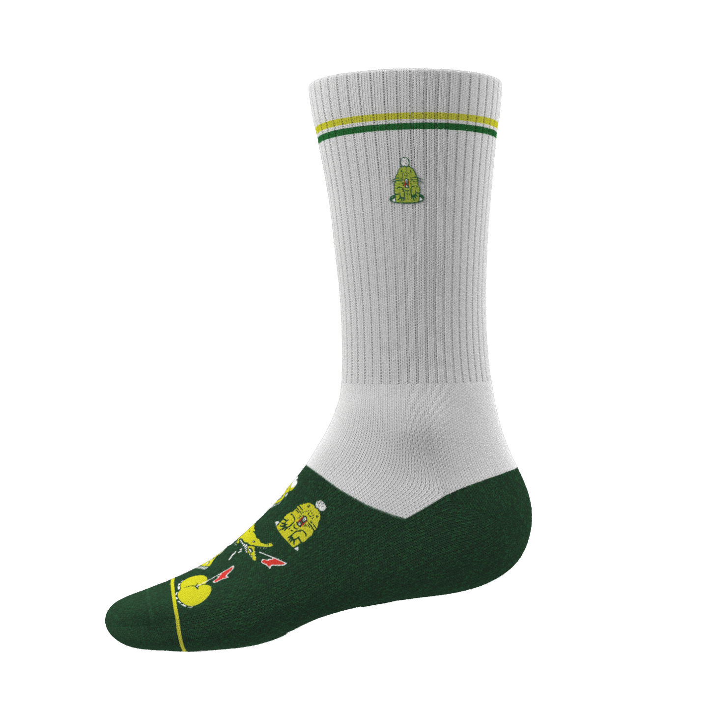 The 19th Hole | Golf Tournament Holes Heel Hammock™ Crew Socks