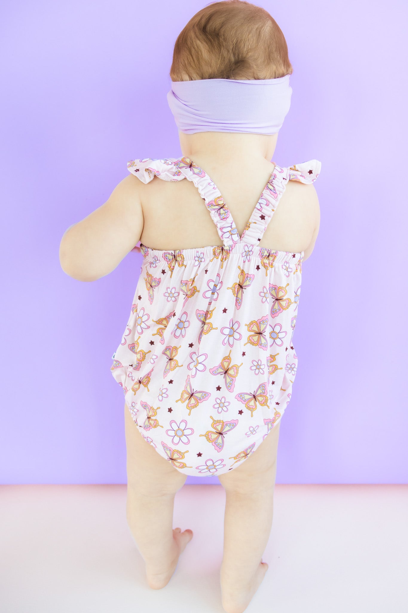 BLOSSOMIN' BUTTERFLY DREAM BUBBLE ROMPER