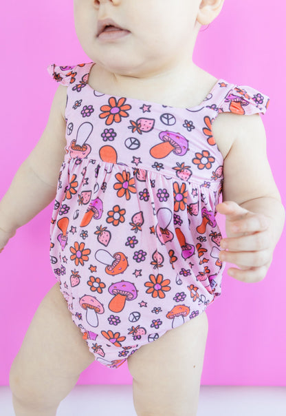 FEELIN' MUSHY DREAM BUBBLE ROMPER