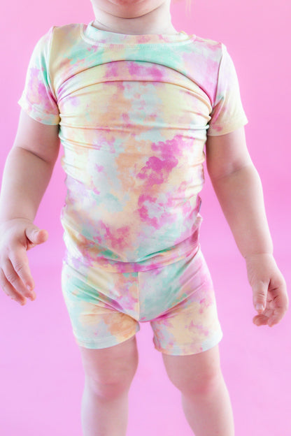 RAINBOW CLOUDS DREAM SHORT SET