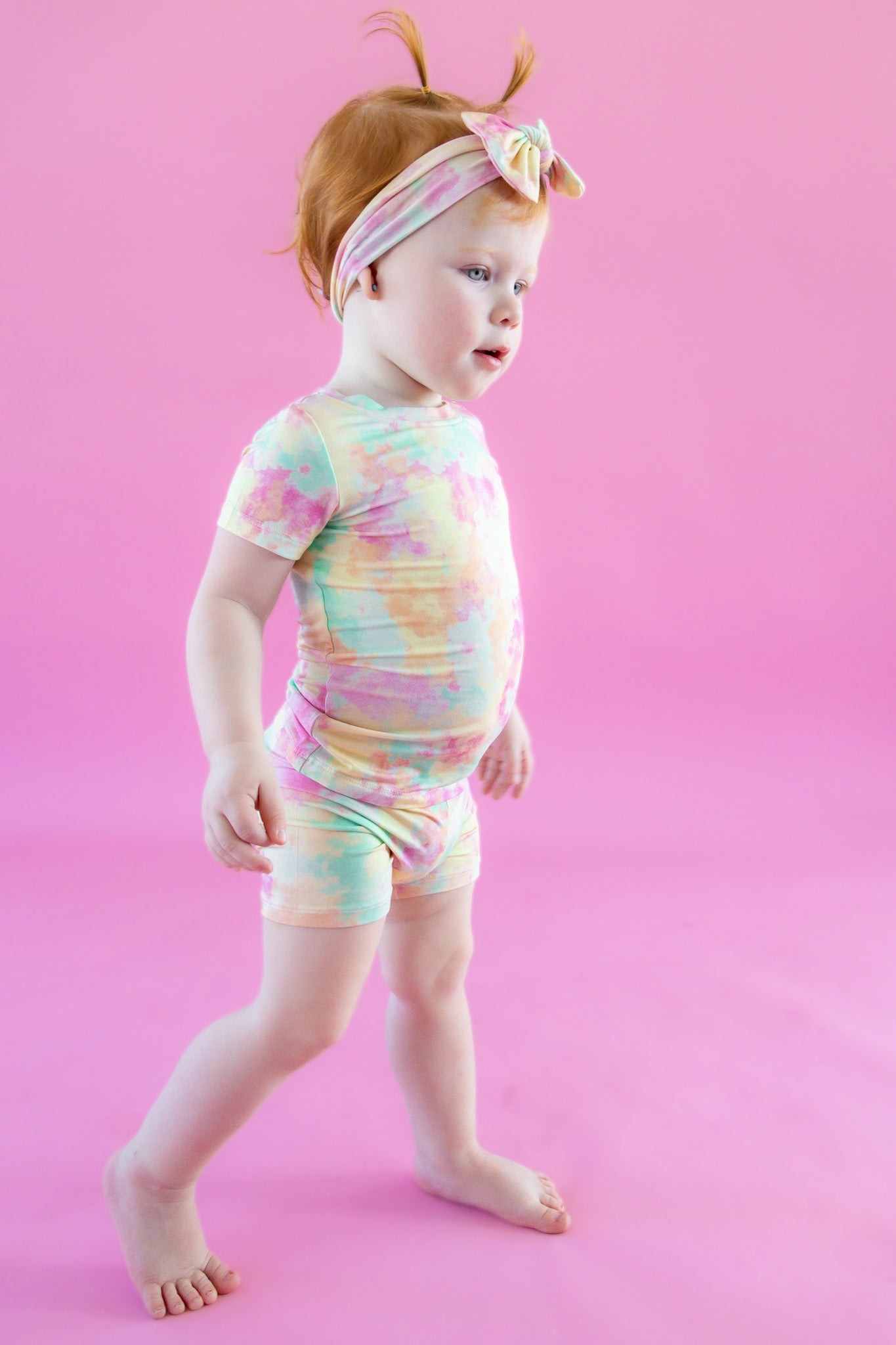 RAINBOW CLOUDS DREAM SHORT SET