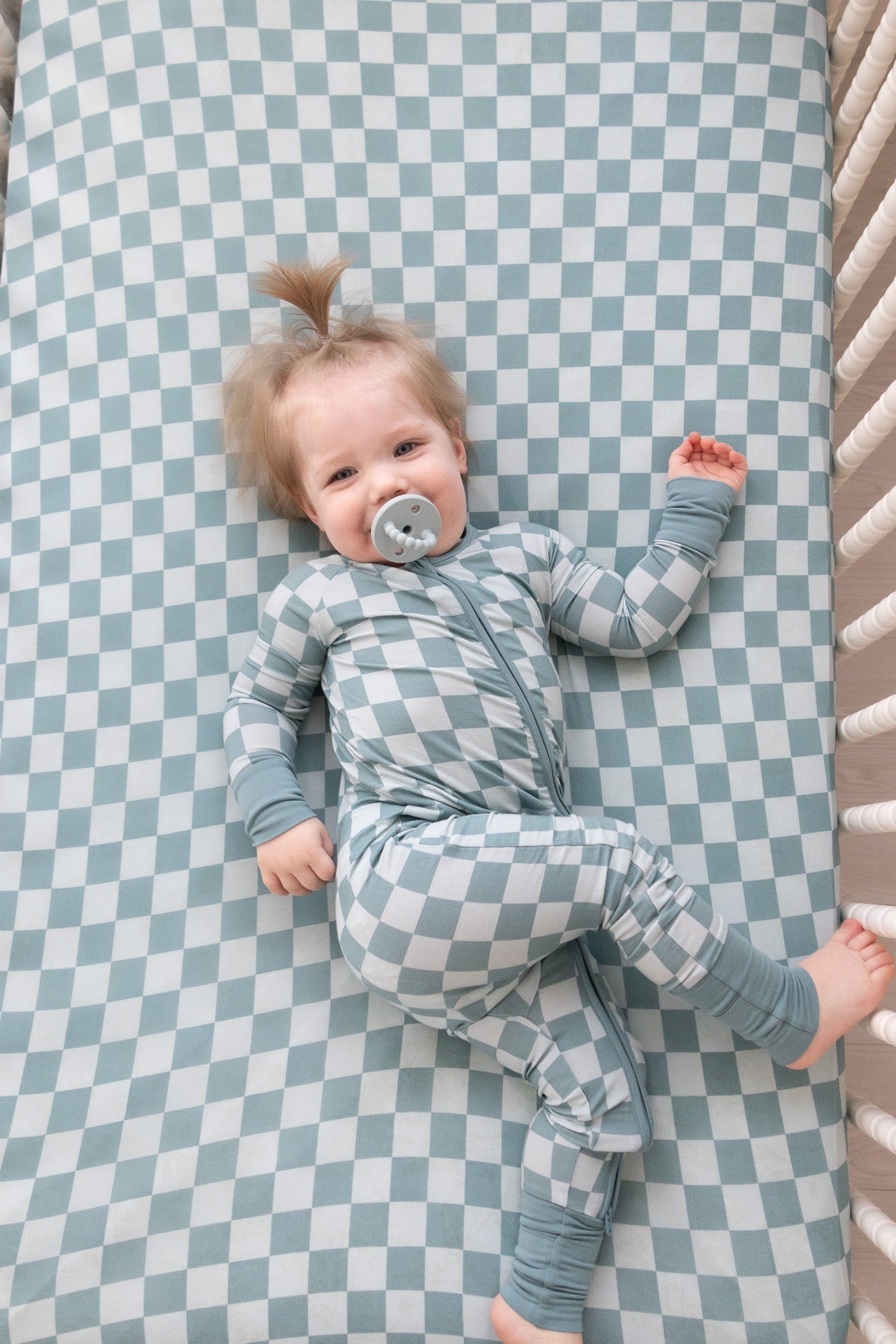 STORMY CHECKERS DREAM ROMPER