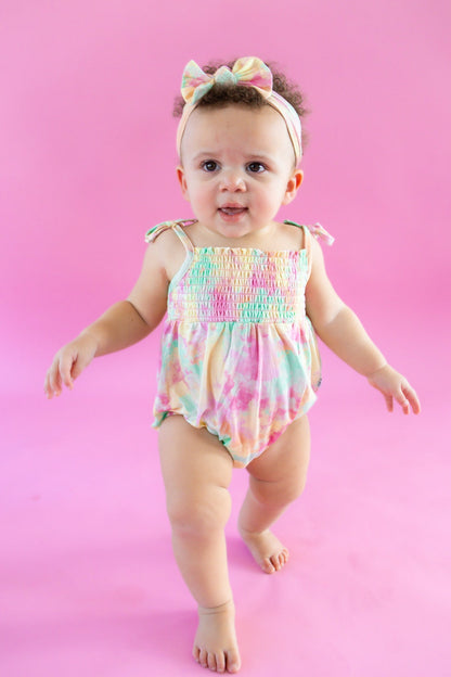 RAINBOW CLOUDS DREAM BUBBLE ROMPER