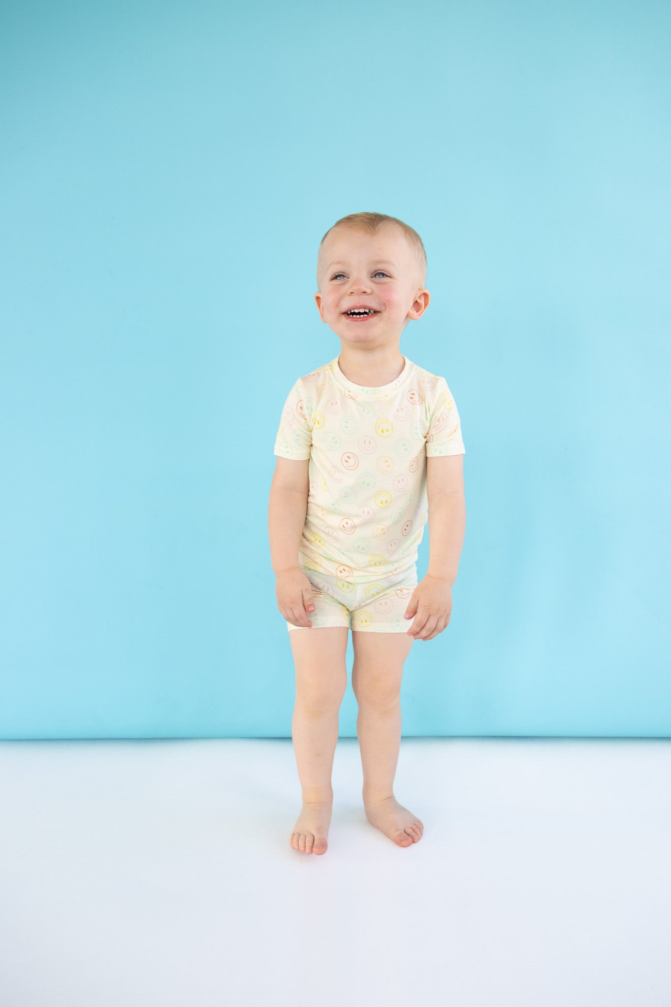 PASTEL SMILES DREAM SHORT SET