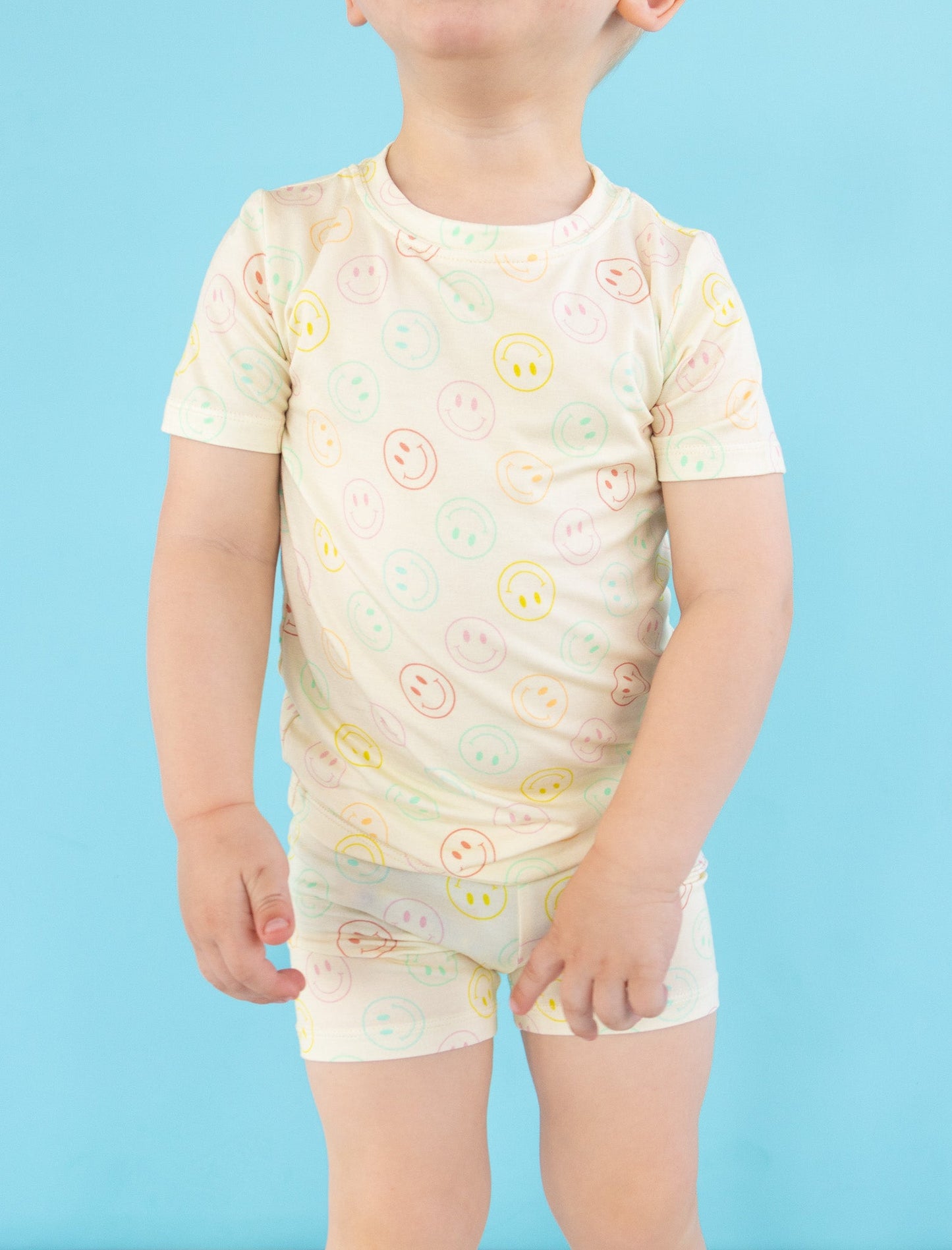 PASTEL SMILES DREAM SHORT SET