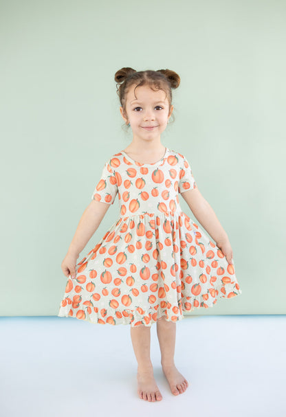 PEACHY-KEEN DREAM RUFFLE DRESS