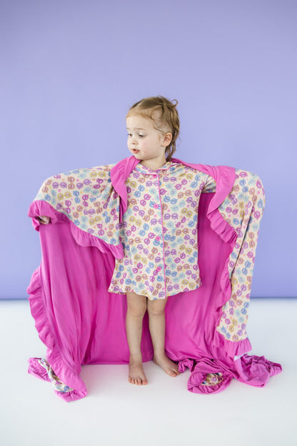 RAY OF SUNSHINE DREAM RUFFLE BLANKET