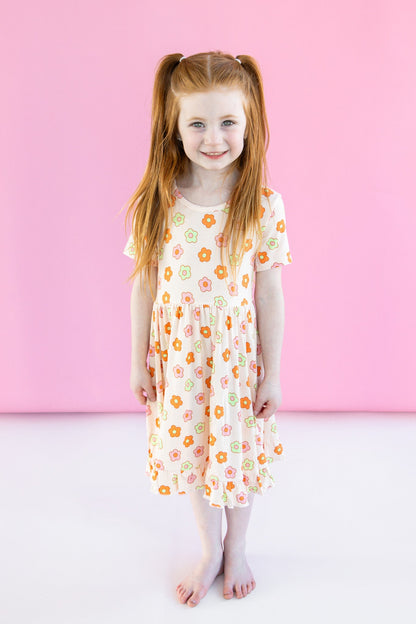 FEELIN' FLOWERFUL DREAM RUFFLE DRESS