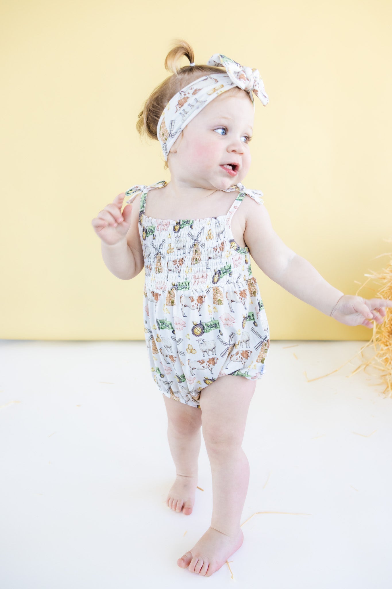 FARM LOVIN' DREAM BUBBLE ROMPER