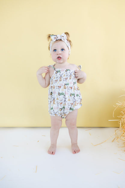 FARM LOVIN' DREAM BUBBLE ROMPER