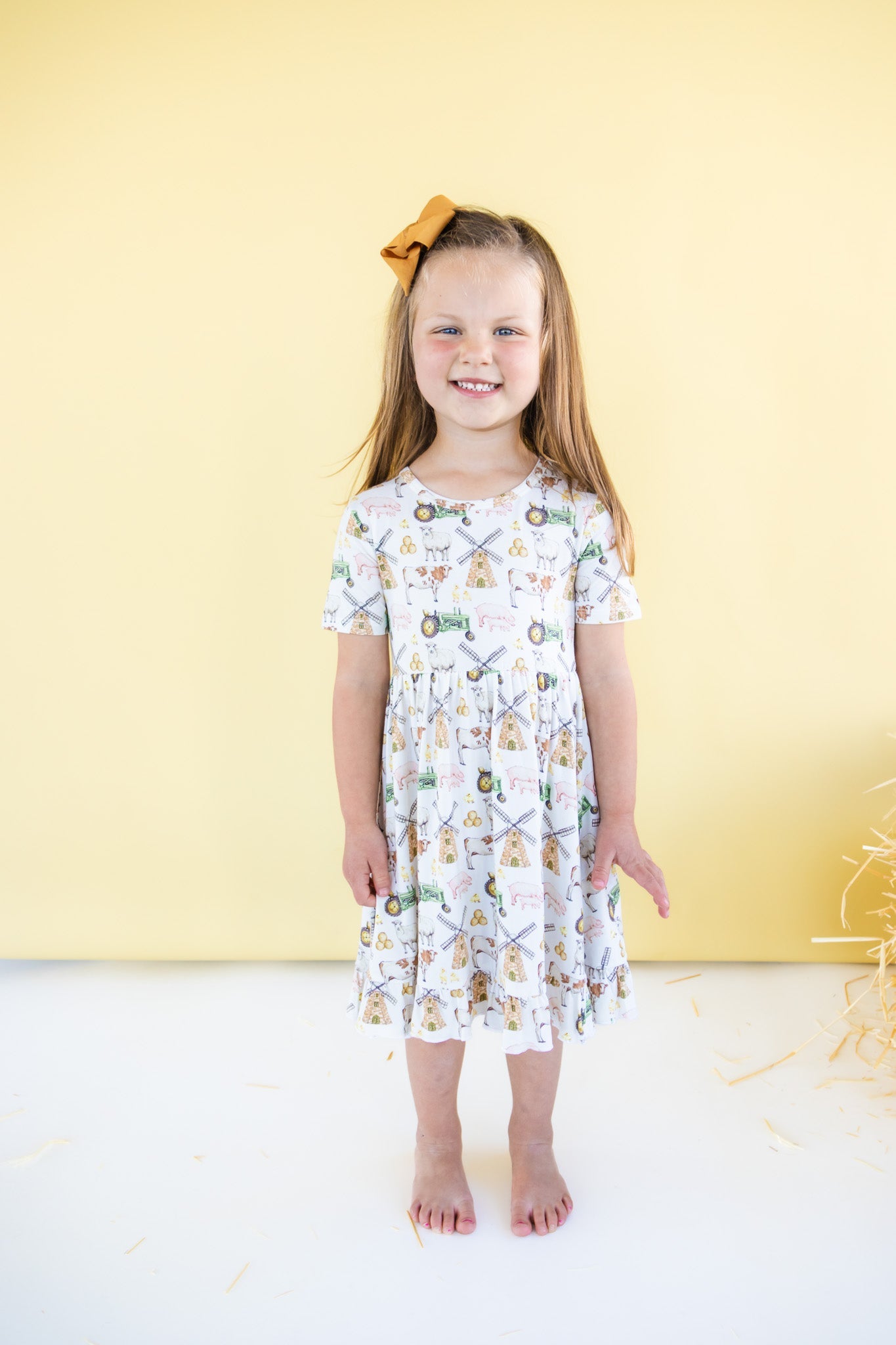 FARM LOVIN' DREAM RUFFLE DRESS