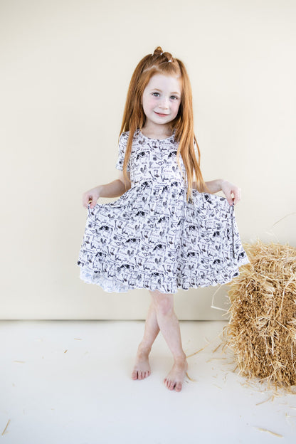 LOCALLY GROWN DREAM RUFFLE DRESS