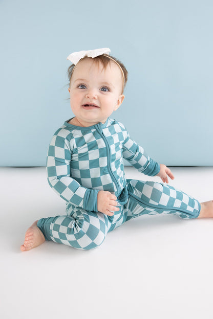 STORMY CHECKERS DREAM ROMPER