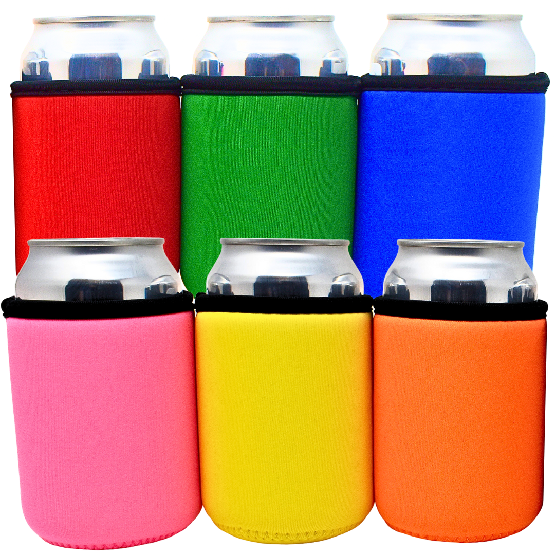 Standard-Size Premium Neoprene Can Coolers