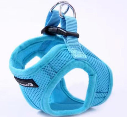 Mr. Peanut's PupTrek Small Dog/Cat Soft Mesh Step In Harness Vest