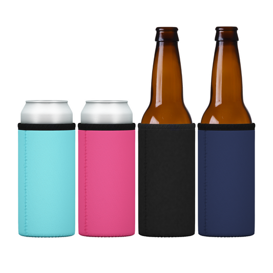 Slim Premium Neoprene Can Coolers