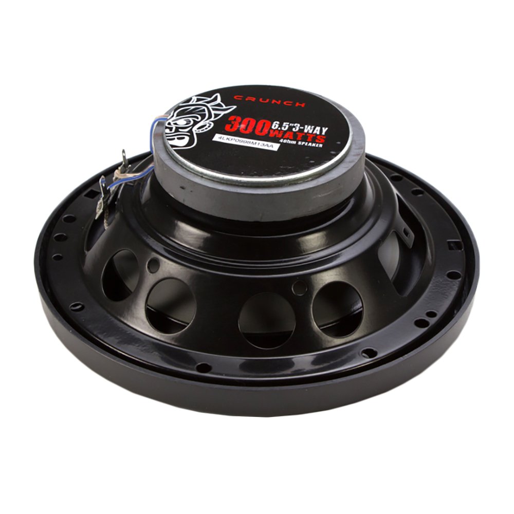 Crunch 300 Watts 6.5-Inch Coax Shallow 4 Ohms CS Speakers | CS-65CXS (4 Pack)