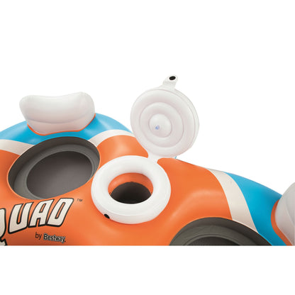 Bestway Rapid Rider 1 Person Inflatable River Tube & 4 Person Floating Island