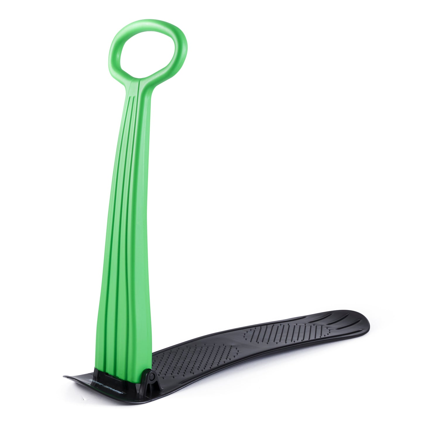 Slippery Racer Kid Foldable Downhill Outdoor Winter Ski Scooter Snow Sled, Green